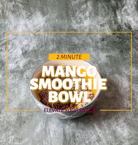 SnacQ Mango Smoothie Bowl