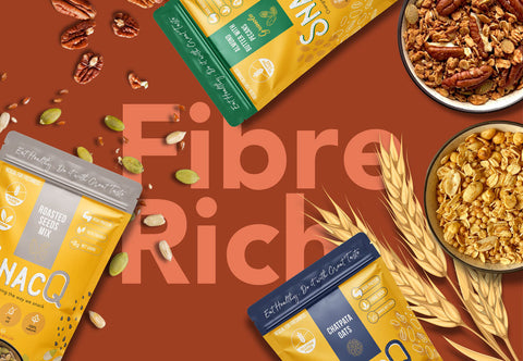 SnacQ fiber rich food banner