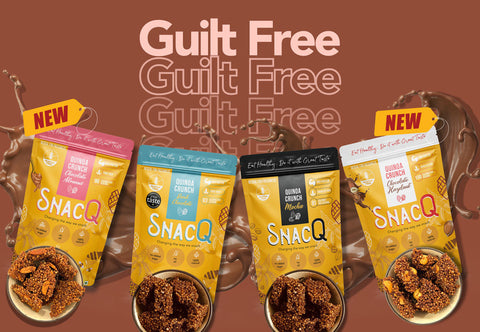 SnacQ guilt free desserts banner
