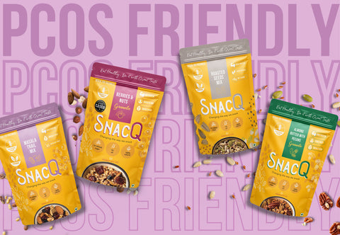 SnacQ PCOS friendly food banner