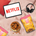 Netflix and chill with SnacQ's Quinoa Crunch (Chocolate Almond)
