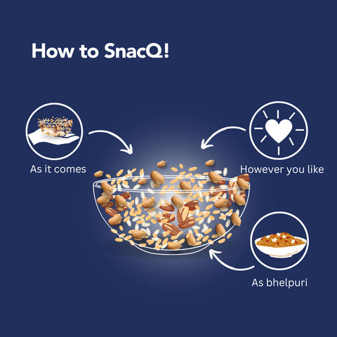 How to SnacQ Chatpata Oats Namkeen Square Banner
