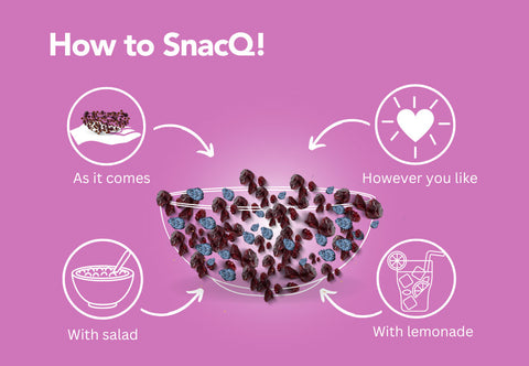 How to SnacQ Masala Berries Mix