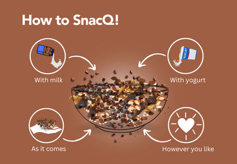 How to SnacQ Mocha Almond Granola
