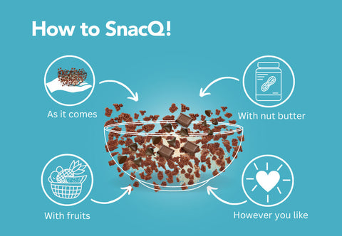 How to SnacQ Quinoa Crunch Dark Chocolate Image