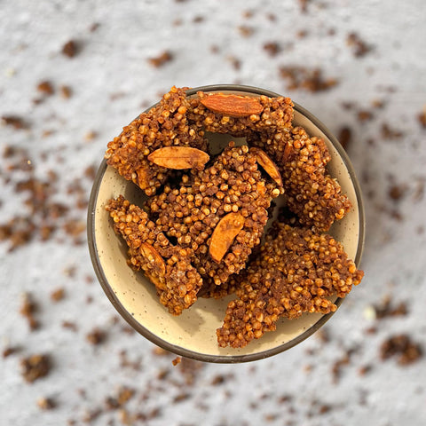SnacQ Quinoa Crunch (Chocolate Almond)