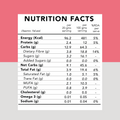 Nutrition facts of Quinoa Crunch (Chocolate Almond)