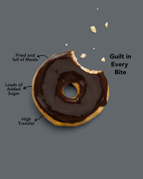 Why is better Donuts or Quinoa Crunch Mocha Square Banner