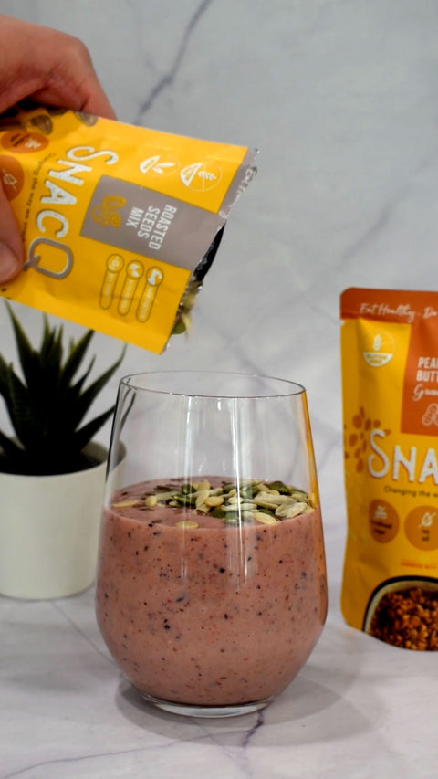 SnacQ Roasted Seeds Mix - Perfect for Your Smoothie