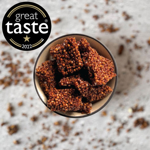Great Taste Award Winner Quinoa Crunch Dark Chocolate