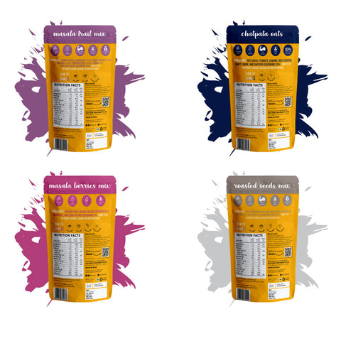 Snacking Sampler Pack Nutritional Facts