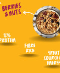 SnacQ berries and nuts granola USP banner