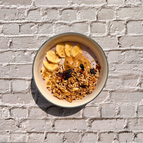 Healthy Mornings with SnacQ Berries and Nuts Granola
