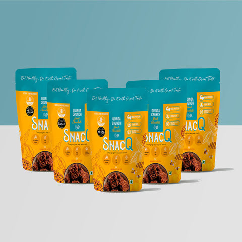 SnacQ Quinoa Crunch Pack of 5