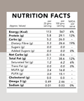 SnacQ roasted seed mix nutritional facts