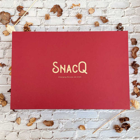 SnacQ Red Gift Box of 3